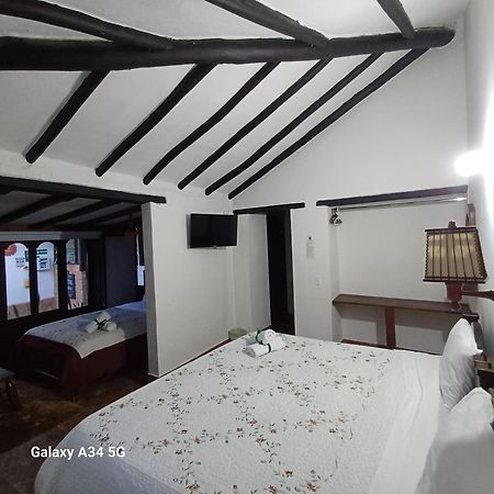 Hostal Rana Villa de Leyva Bagian luar foto