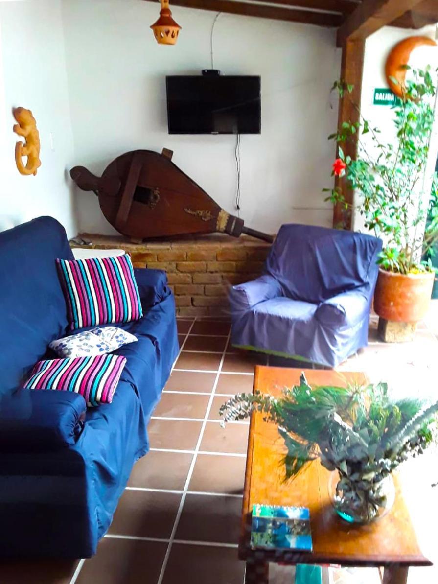 Hostal Rana Villa de Leyva Bagian luar foto