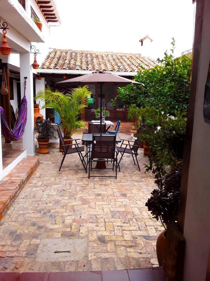 Hostal Rana Villa de Leyva Bagian luar foto