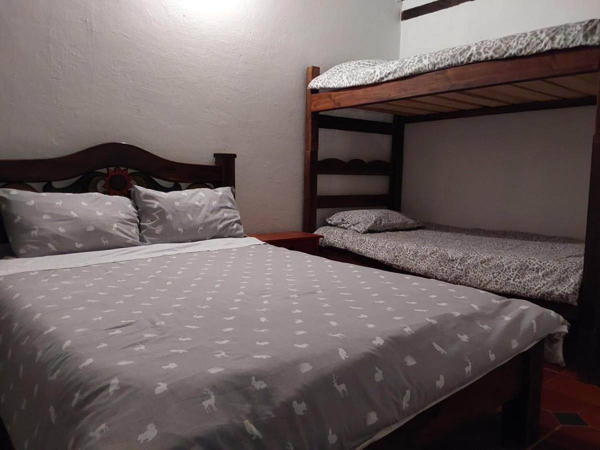 Hostal Rana Villa de Leyva Bagian luar foto