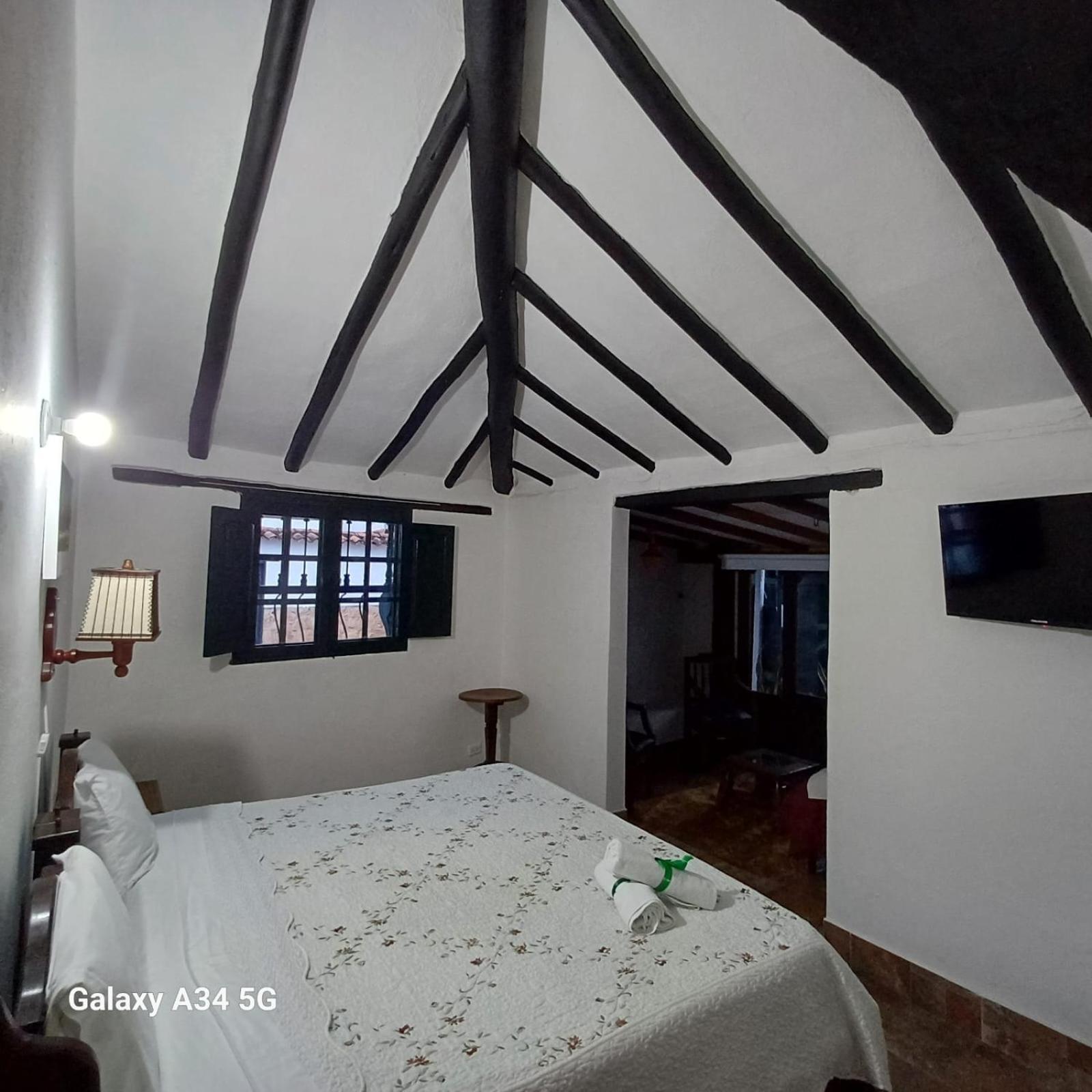 Hostal Rana Villa de Leyva Bagian luar foto