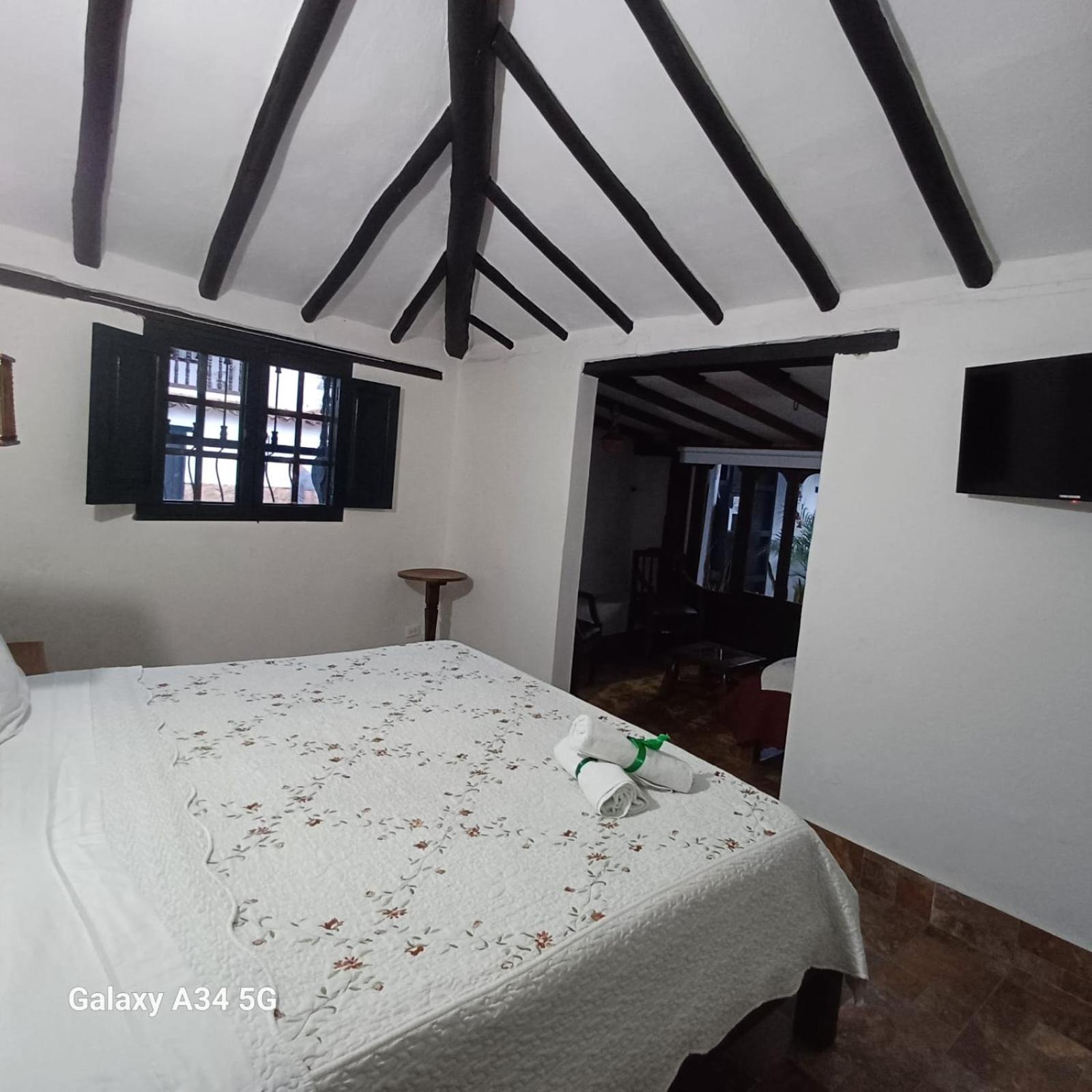 Hostal Rana Villa de Leyva Bagian luar foto