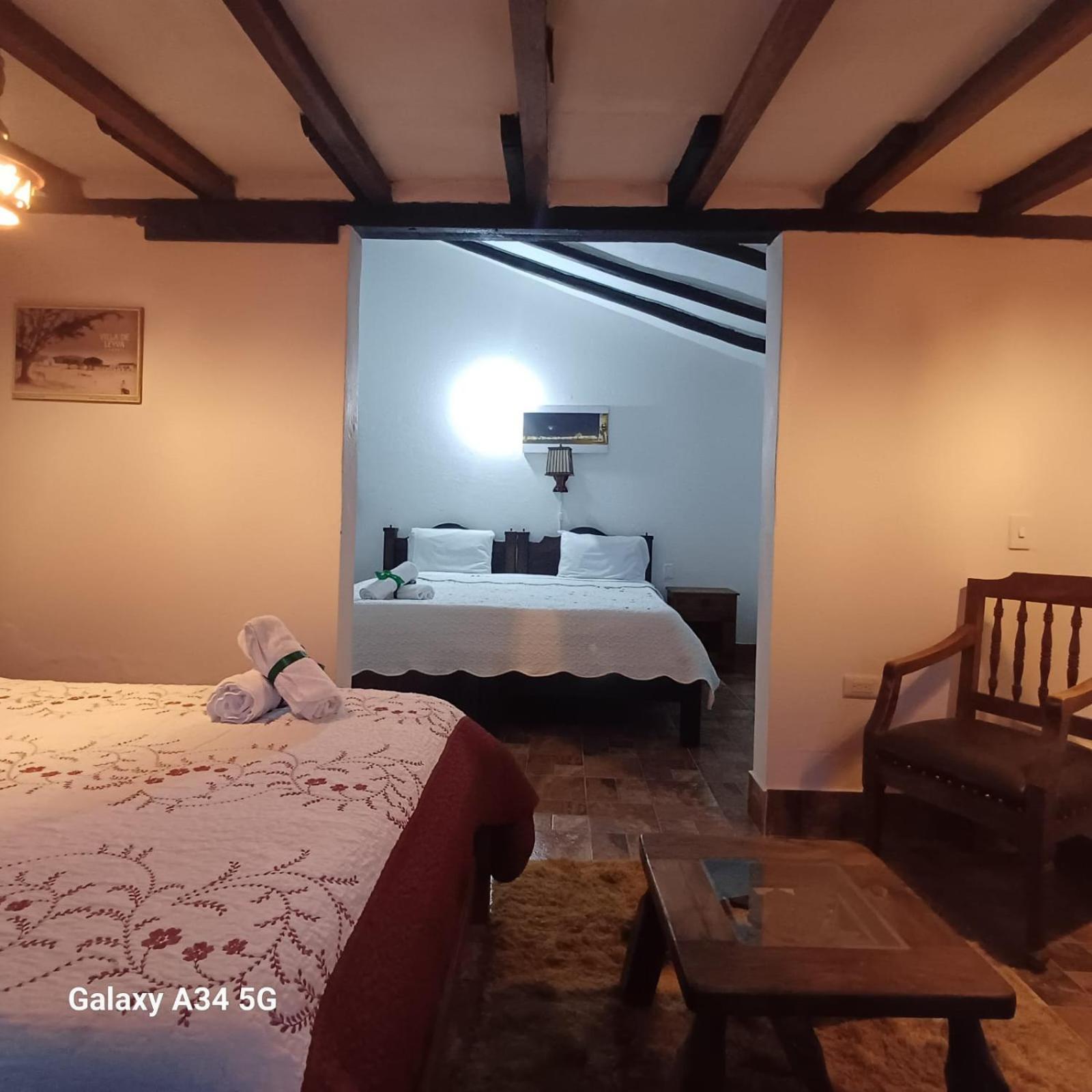 Hostal Rana Villa de Leyva Bagian luar foto